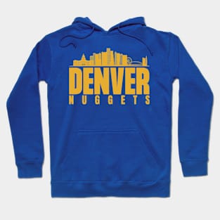 Denver City Nuggets Basketball Hoodie